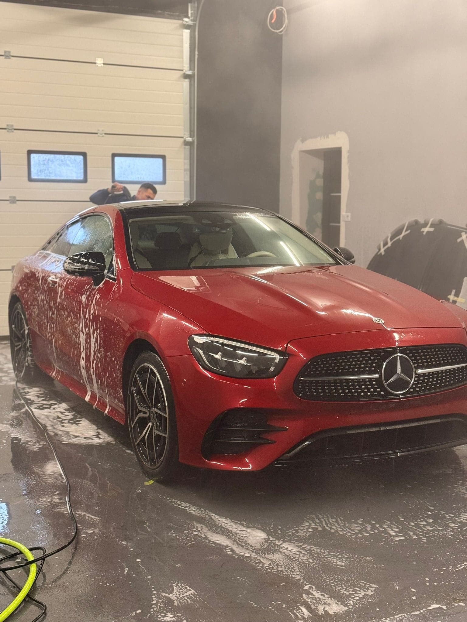 Mercedes E-Class - PPF w trakcie