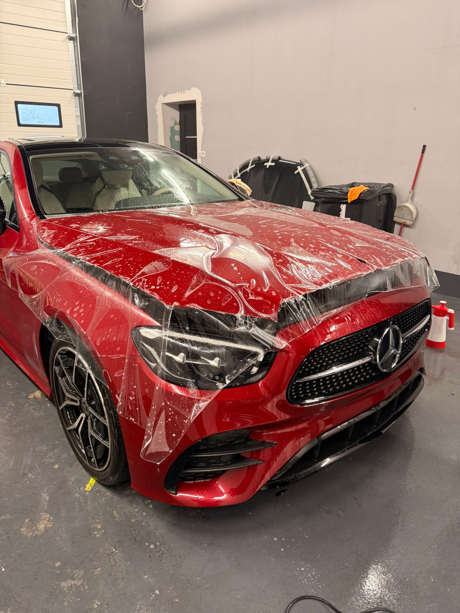 Mercedes E-Class - Oklejanie PPF