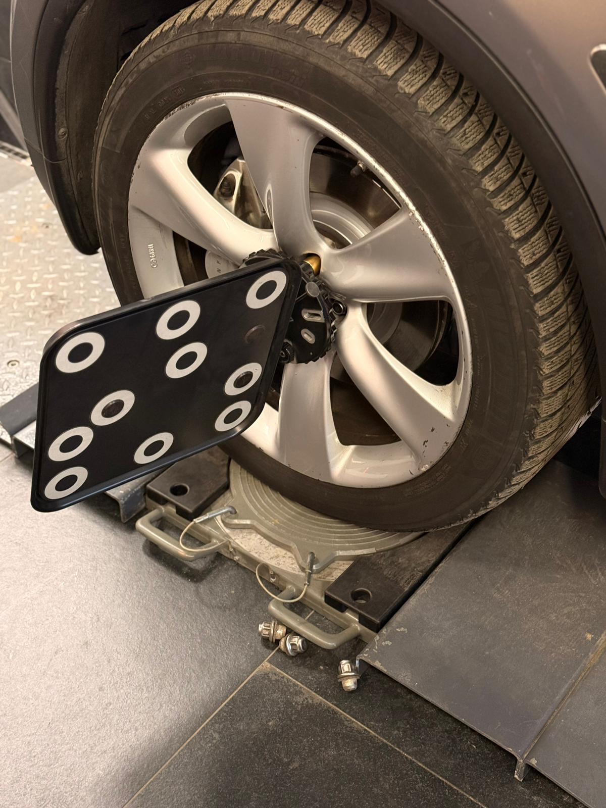 Geometria kół - Pomiar